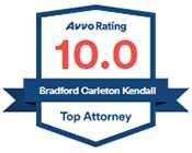 Avvo Rating 10.0, Top Attorney: Bradford Carleton Kendall